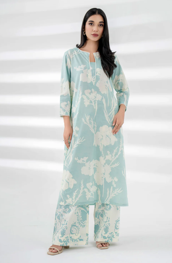 U3557ST-2PC-199 Unstitched 2 Piece Lawn Collection Volume-1 2025 by Limelight