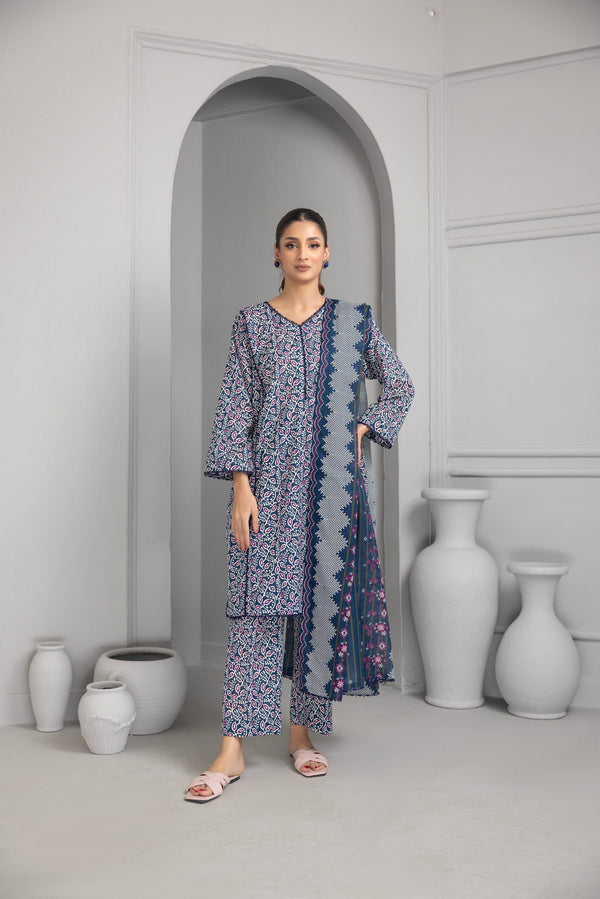 IDS18-6 Identic Separates Printed Lawn Volume-22 Collection 2024 by Regalia