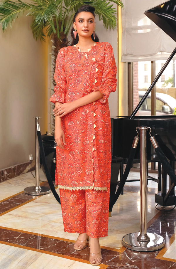 BFRN2402-A1 COCO Prints unstitched 2 piece Khaddar Suit by Lenaim