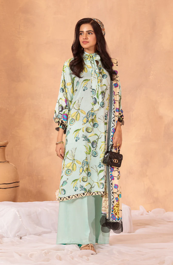 SARD JADOO  PF092403 unstitched 3 piece Sard Printed Khaddar Suit by Paltar