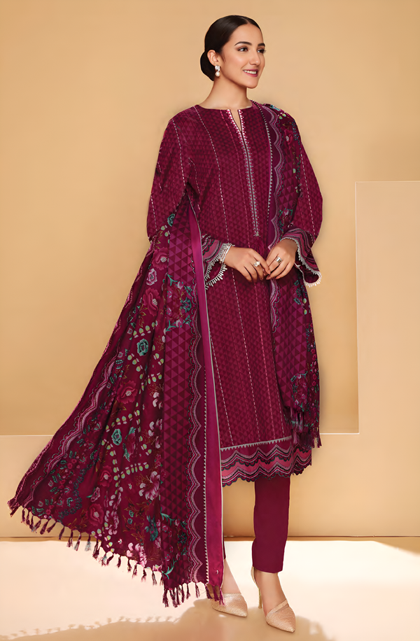 42105216-R Nishat Unstitched Winter Collection Volume-01 2024