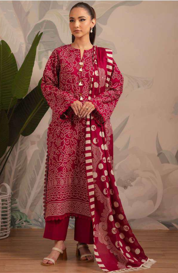 WUE-154504 Beena Unstitched Printed Lawn Collection Volume-01 by Beyond East