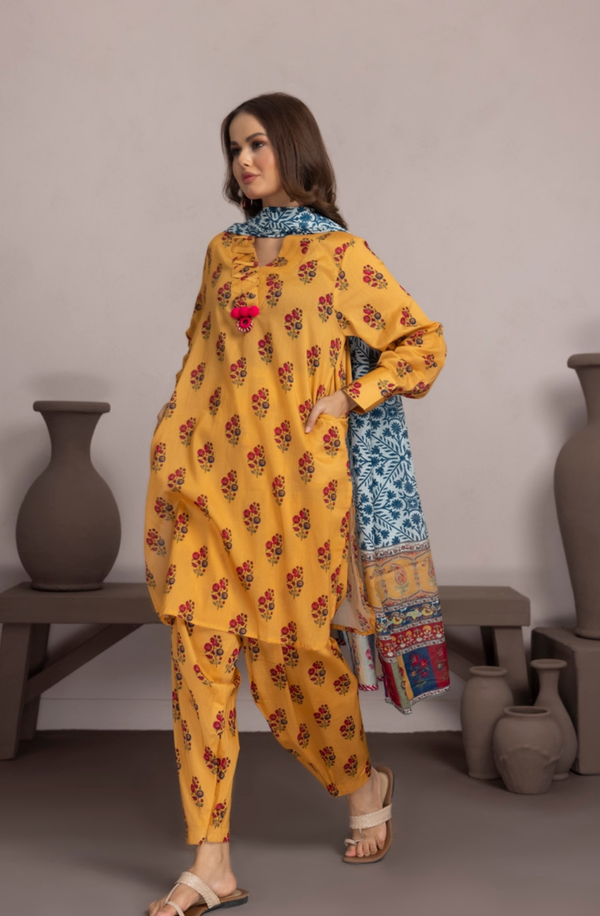IDS20-05 Identic Separates Volume 20 Printed Lawn Collection 2024 by Regalia