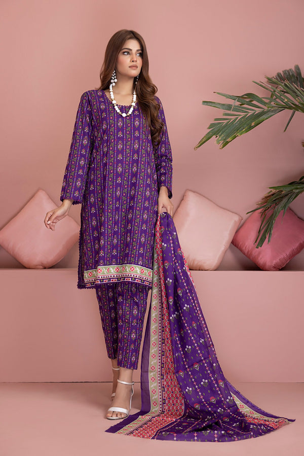 ISV7-13 Identic Seperates Volume-7 Unstitched 3-piece Suit 2023 by Regalia