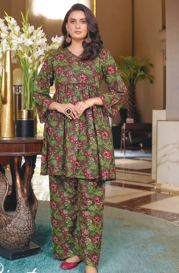 BFRN2402-A5 COCO Prints unstitched 2 piece Khaddar Suit by Lenaim