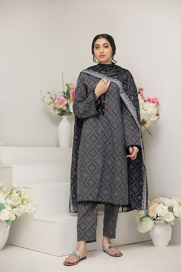 BNW4-6 Unstitch 3 Piece Suit Salina Black & White Volume 4 by Regalia