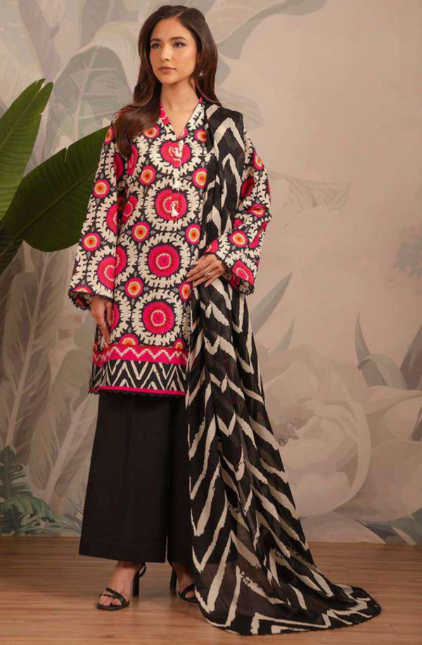 WUE-154500 Beena Unstitched Printed Lawn Collection Volume-01 by Beyond East