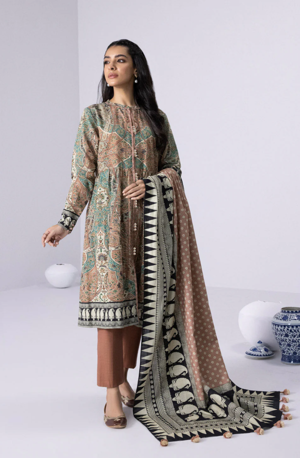 U3-CL22V8-2WS Unstitch Printed Lawn Collection 2025 Volume-03 by Sapphire