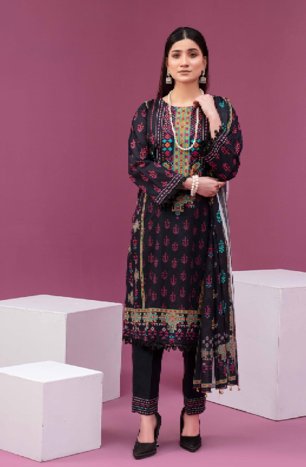 MCV1-01 Unstitch Lawn Collection 2025 Volume-01 by Moco Prints