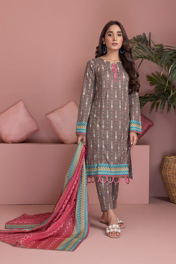 ISV7-2 Identic Seperates Volume-7 Unstitched 3-piece Suit 2023 by Regalia