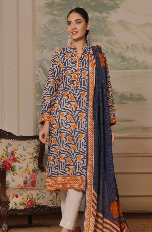 SD42045 Gule Gulzar Unstitched 3 Piece Winter Collection By Gul Ahmed