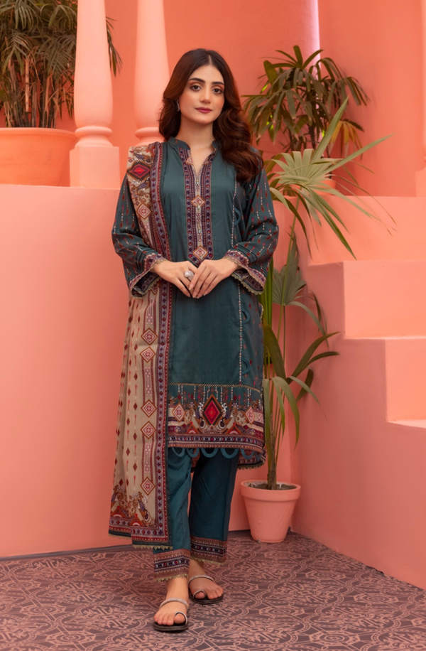 S24-02 Salina Volume 24 Digital Printed Lawn Collection 2024 by Regalia