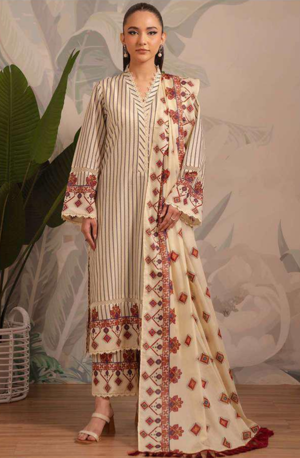 WUE-154501 Beena Unstitched Printed Lawn Collection Volume-01 by Beyond East