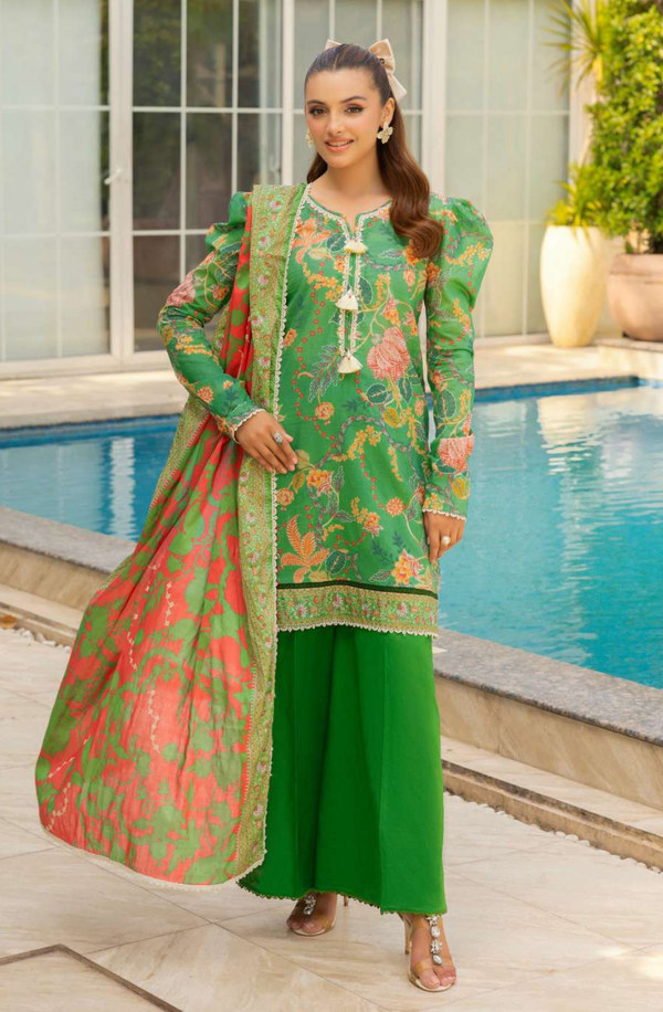 RB25-05 Unstitched 3 Piece Printed Collection 2025 Volume-1 by Raabi