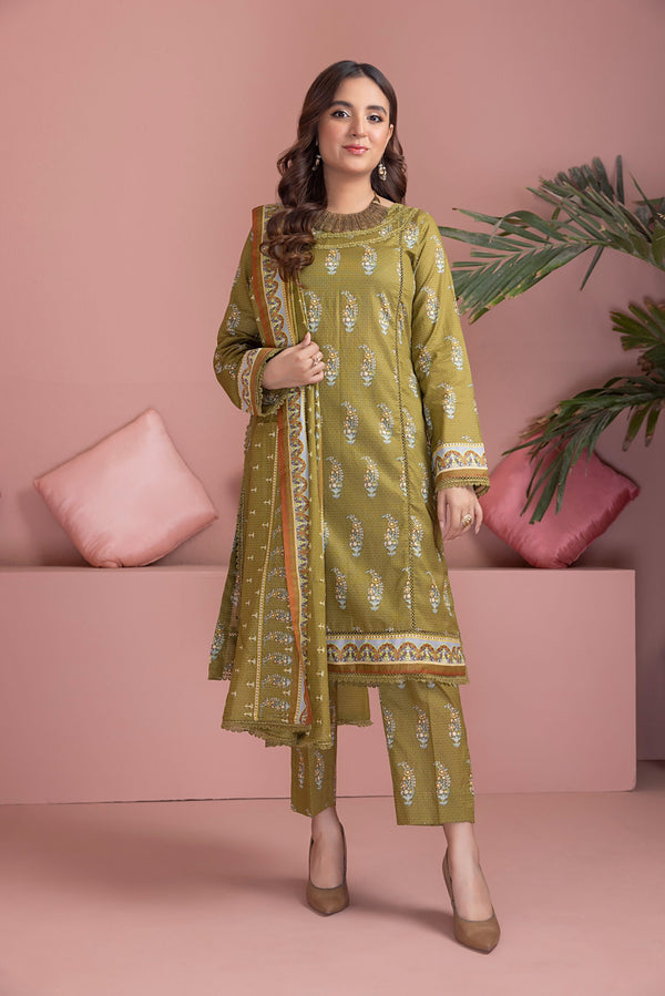 ISV7-5 Identic Seperates Volume-7 Unstitched 3-piece Suit 2023 by Regalia