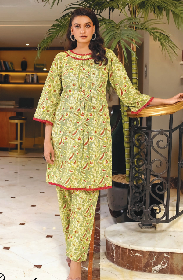 BFRN2402-A10 COCO Prints unstitched 2 piece Khaddar Suit by Lenaim