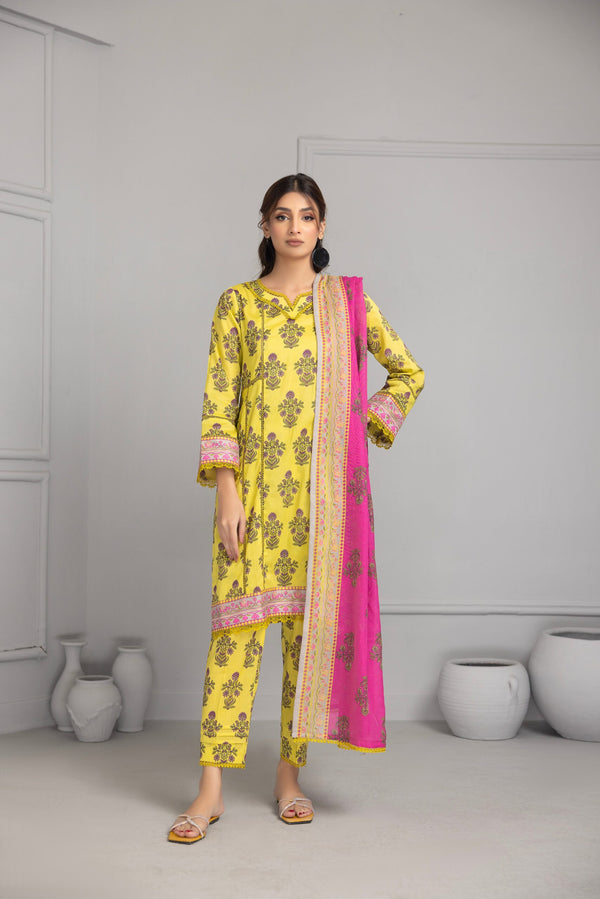 IDS18-5 Identic Separates Printed Lawn Volume-22 Collection 2024 by Regalia