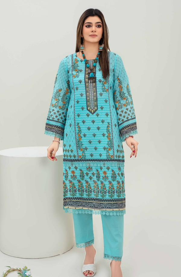 MP-07 Unstitched 2-piece Suit by MOCO Prints - Original Lawn