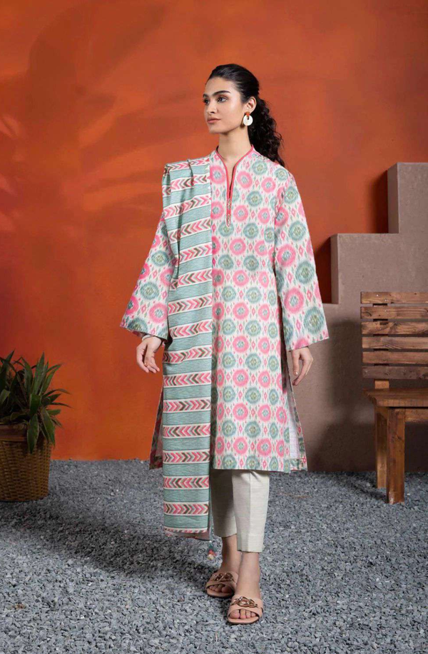 3P-R6-39 Unstitched 3 piece Suit Printed Lawn Volume-9 by Sapphire