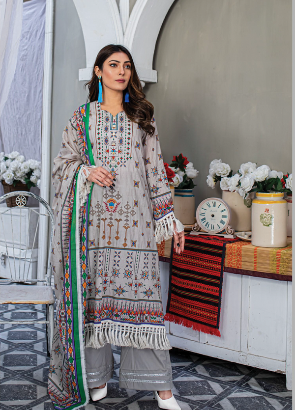 AK-CC-004 A & K Lawn Collection By Ayla Khadija