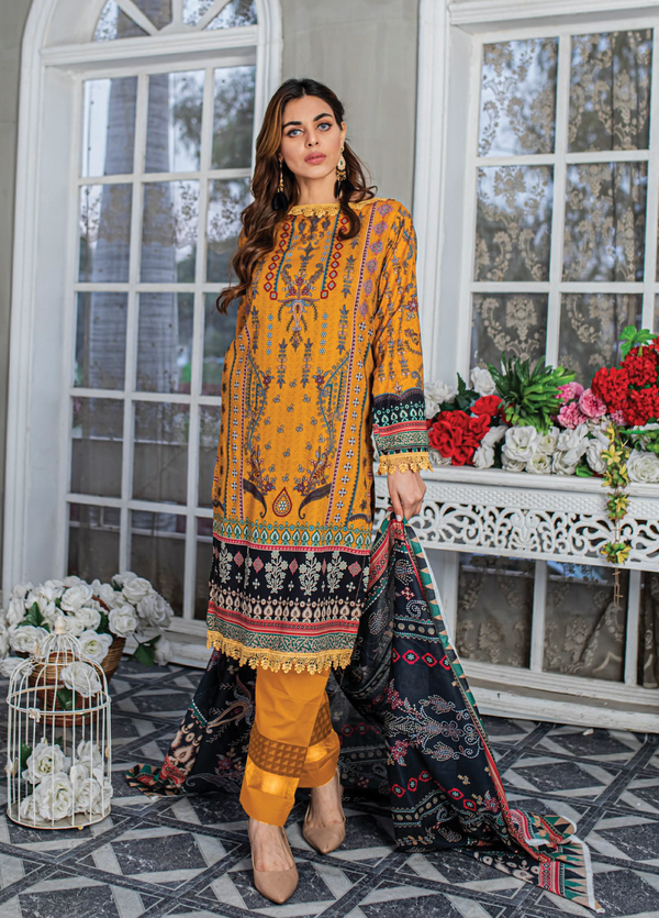 AK-CC-010 A & K Lawn Collection By Ayla Khadija