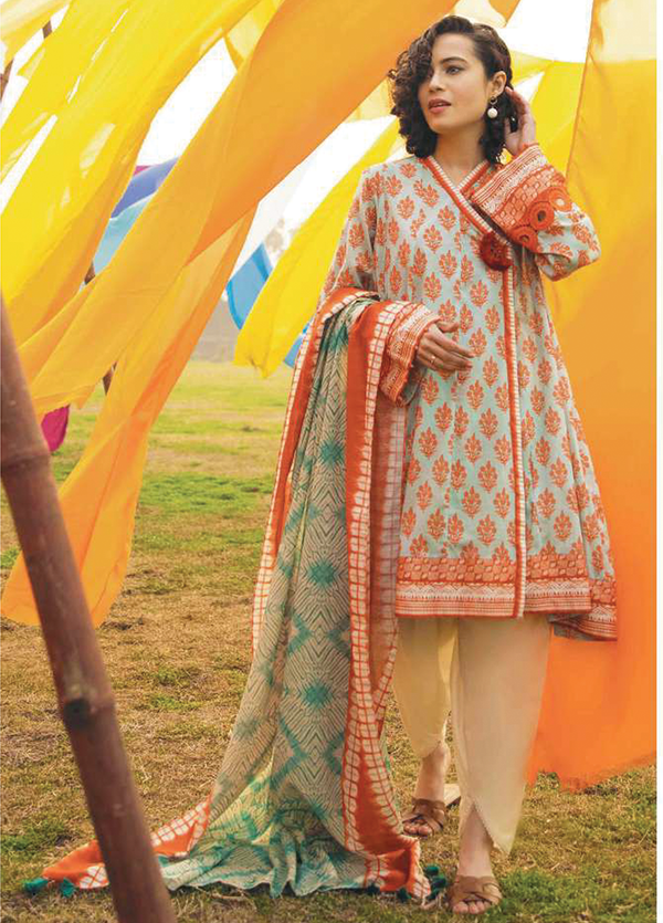 SP-CC-007 Unstitched 3-Piece Printed Lawn Collection Vol-2 by Sapphire