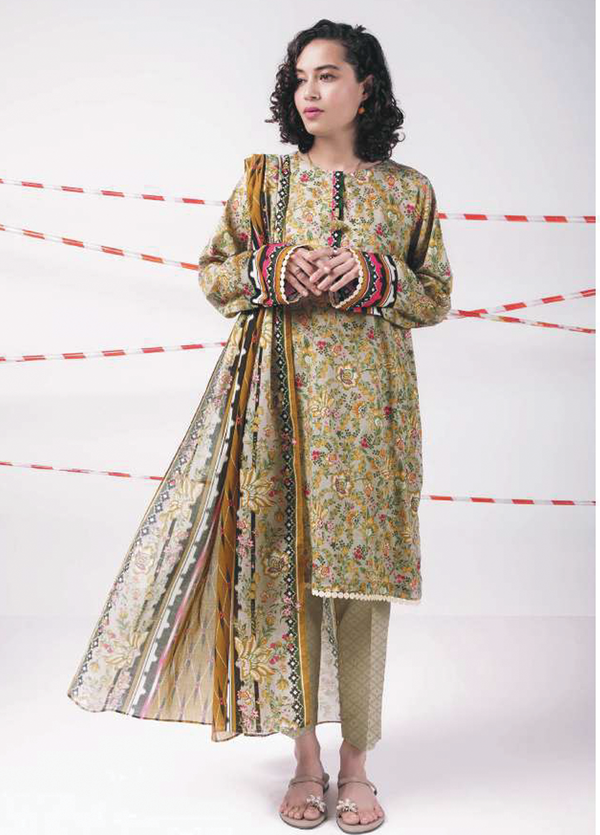 SP-CC-009 3PC Printed Lawn Collection Vol-3 by Sapphire