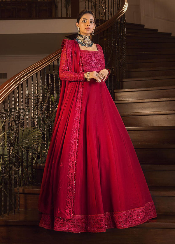 AJ-CC-011 Unstitched Embroidered 3-Piece Maahru & Noorie Collection by Asim Jofa