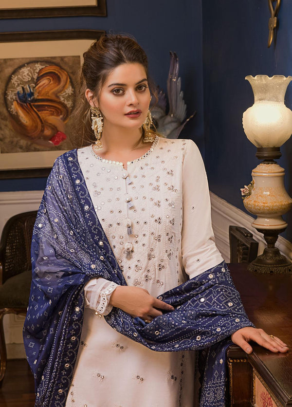 AJ-CC-024 Unstitched Embroidered 3-Piece Maahru & Noorie Collection by Asim Jofa